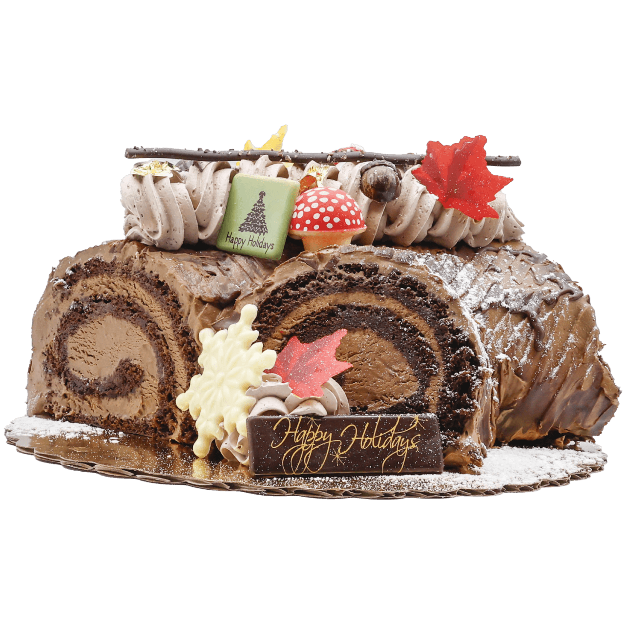 Chocolate Truffle Yule Log