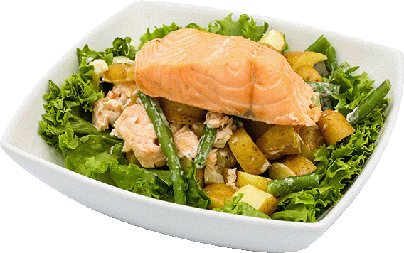 Salmon & Potato Salad