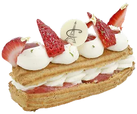 Fraisier Éclair