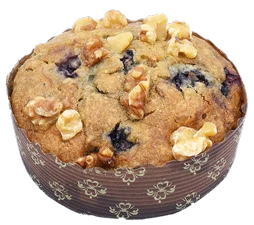 Gluten-Free Blueberry Walnut Muffin